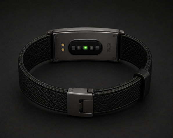 Vela bracelet — sensor detail